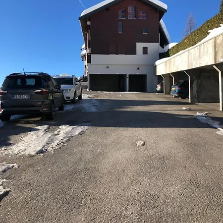Appartement L'OURALOU - Vue panoramique à Les Gets Extérieur photo